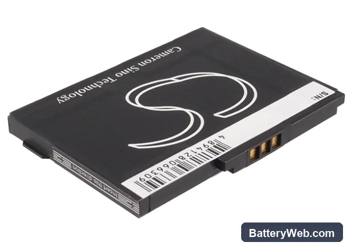 Alcatel OT-V770 Replacement Battery, 3.7V, 700mAh, Li-ion 3
