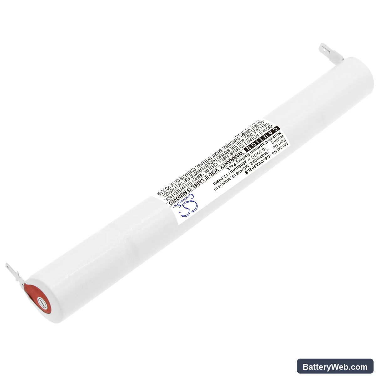 URA MGN9022 Replacement Battery, 6V, 2000mAh, Ni-CD 2