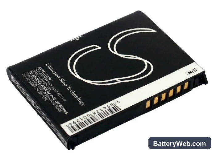 Pharos PTL525P Replacement Battery, 3.7V, 1100mAh, Li-ion 3