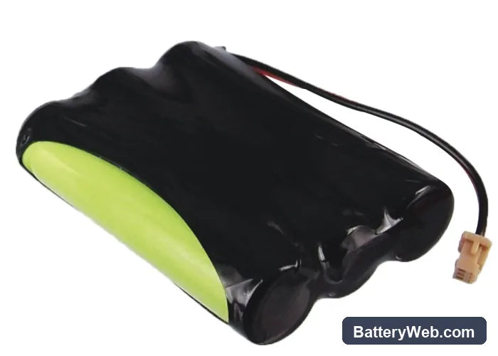 Panasonic KX-TCD560 Replacement Battery, 3.6V, 600mAh, Ni-MH 3