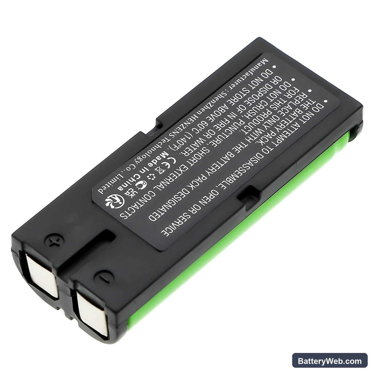 Toshiba DKT2404-DECT Replacement Battery, 2.4V, 850mAh, Ni-MH 4