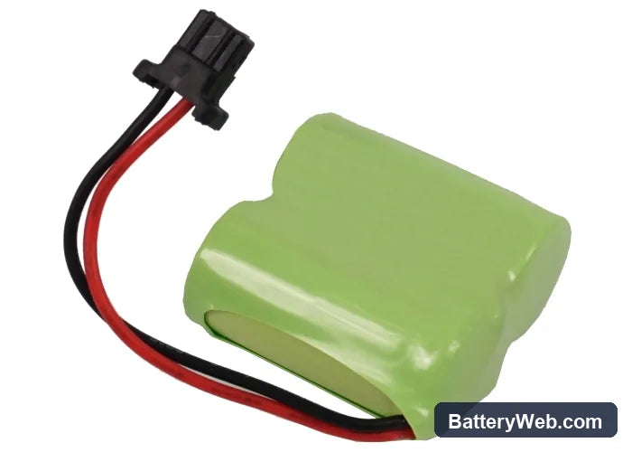 AT&T Replacement Battery, 2.4V, 600mAh, Ni-MH 3