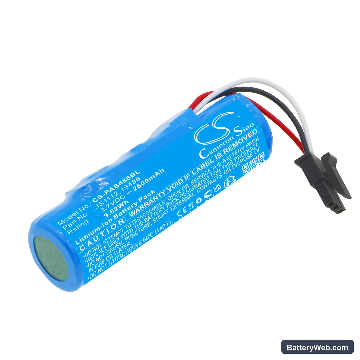 Pax S920 Replacement Battery, 3.7V, 2600mAh, Li-ion 1