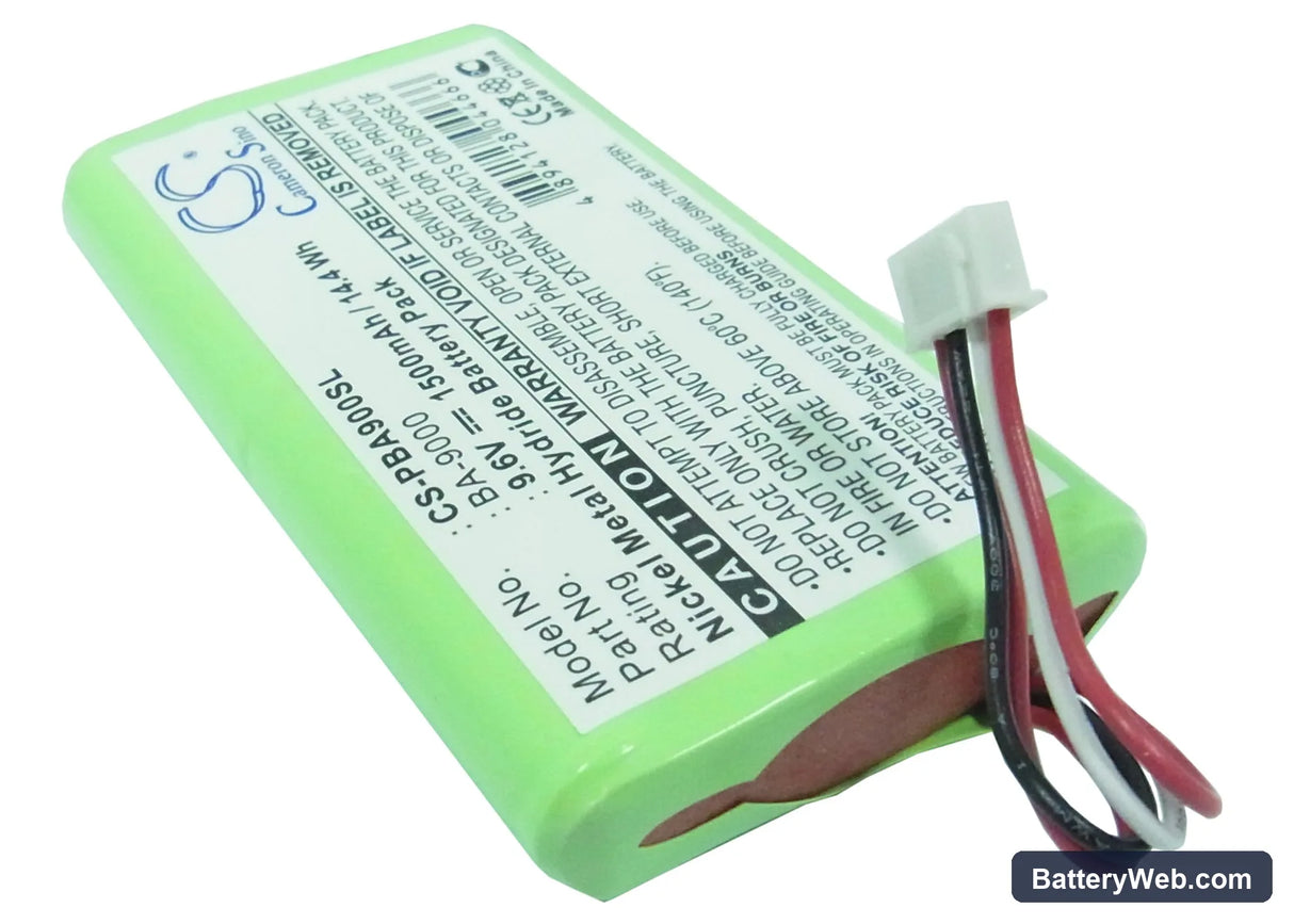 Brother PT9600 Replacement Battery, 9.6V, 1500mAh, Ni-MH 2