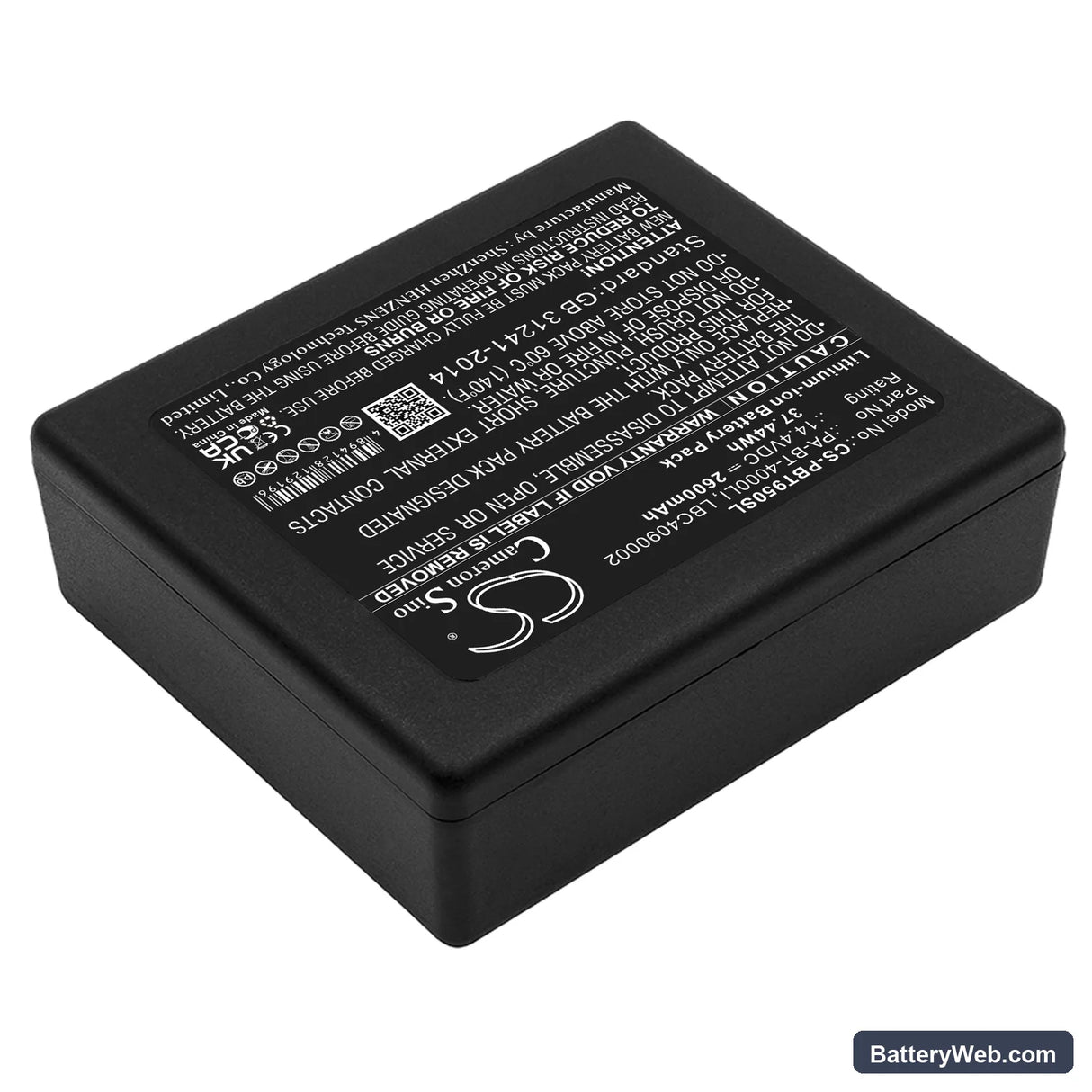 Brother TD-2120N Replacement Battery, 14.4V, 2600mAh, Li-ion 2