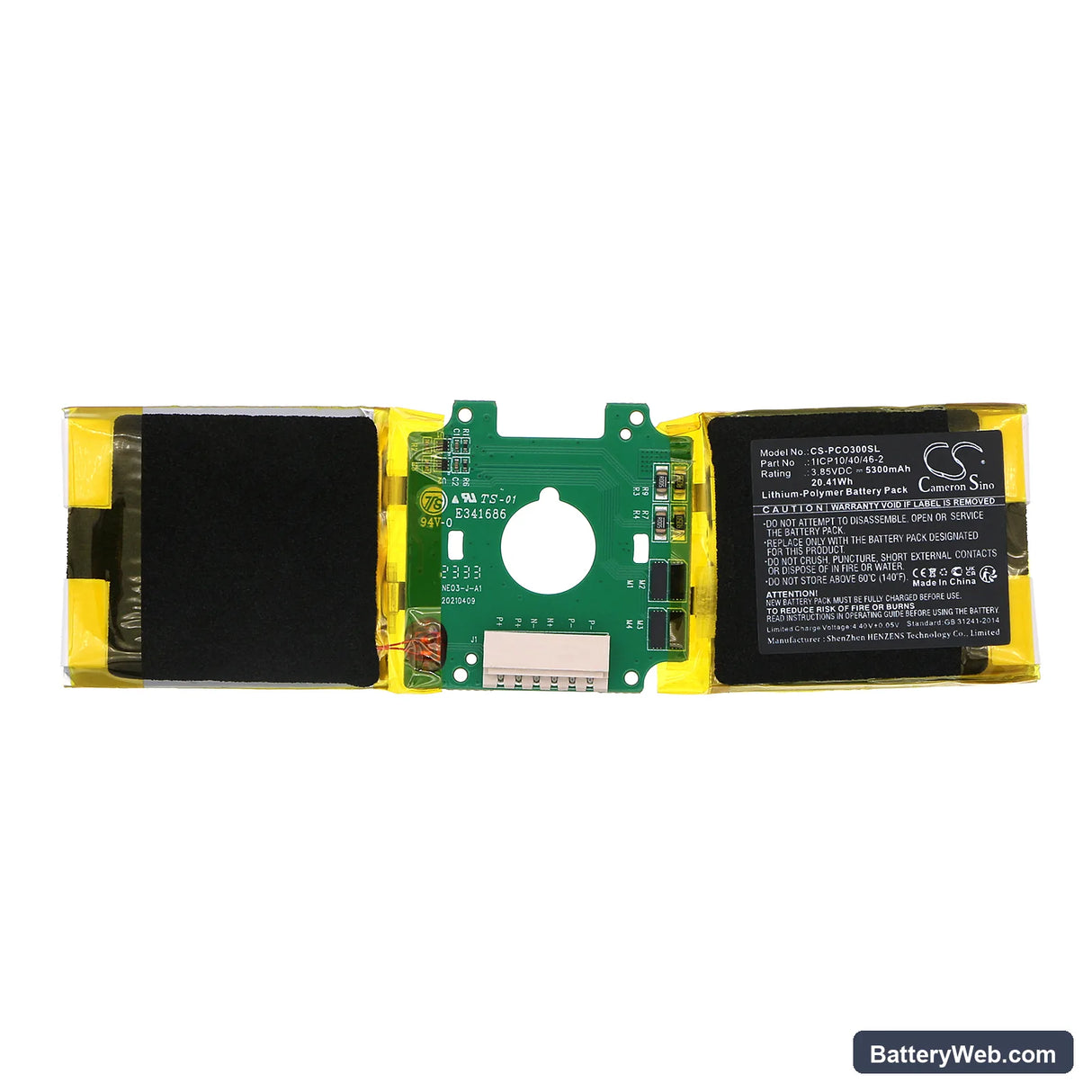 Pico Neo3-1 Replacement Battery, 3.85V, 5300mAh, Li-Polymer 5