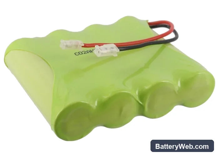 Cobra CP200 Replacement Battery, 4.8V, 1300mAh, Ni-MH 3