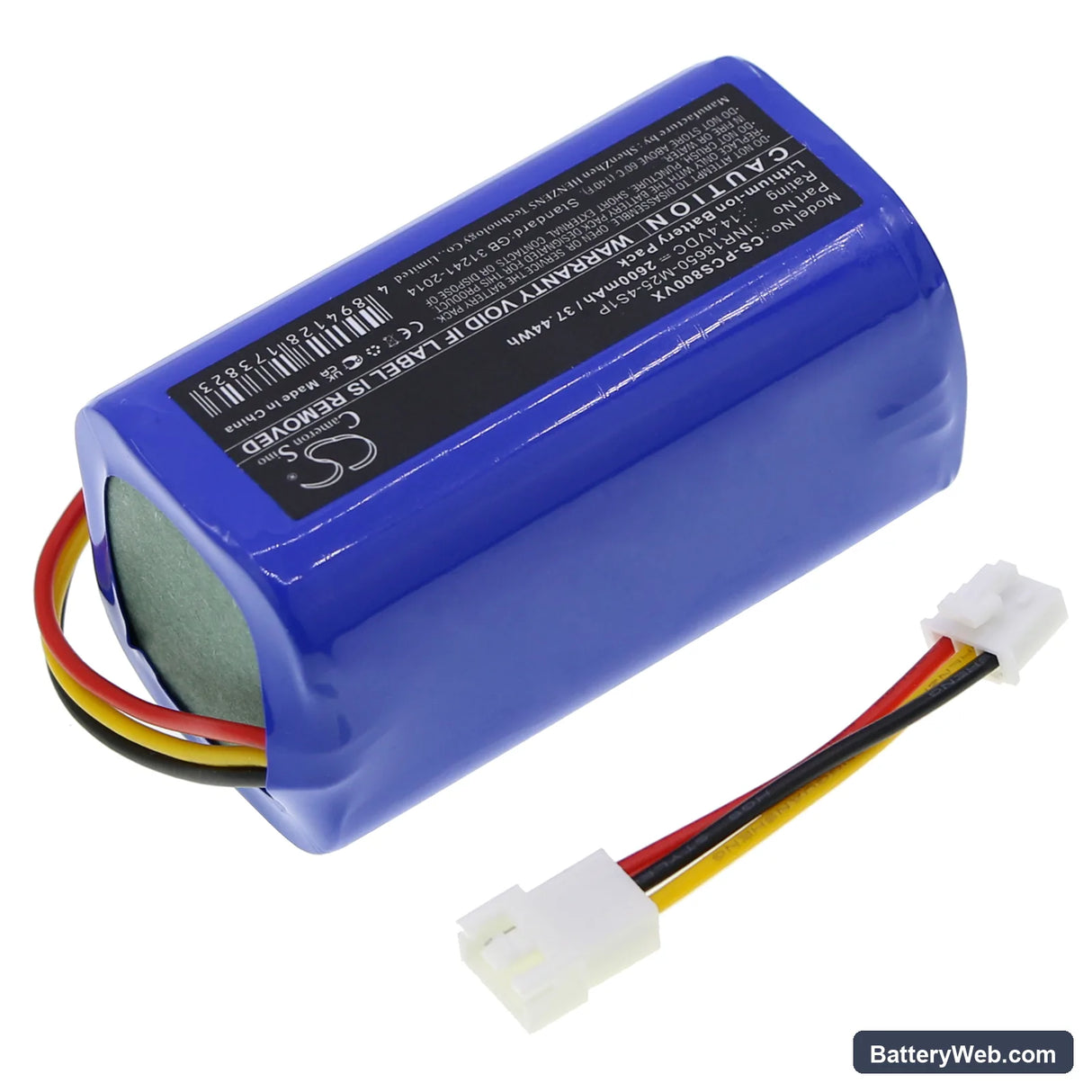 Proscenic 800T Replacement Battery, 14.4V, 2600mAh, Li-ion 2