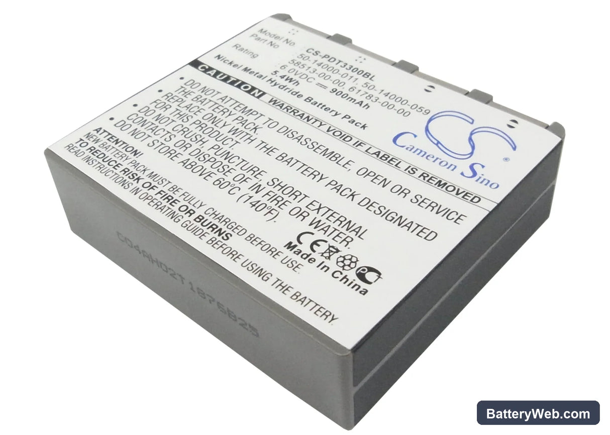 Sokkia SDR33 Replacement Battery, 6V, 900mAh, Ni-MH 1