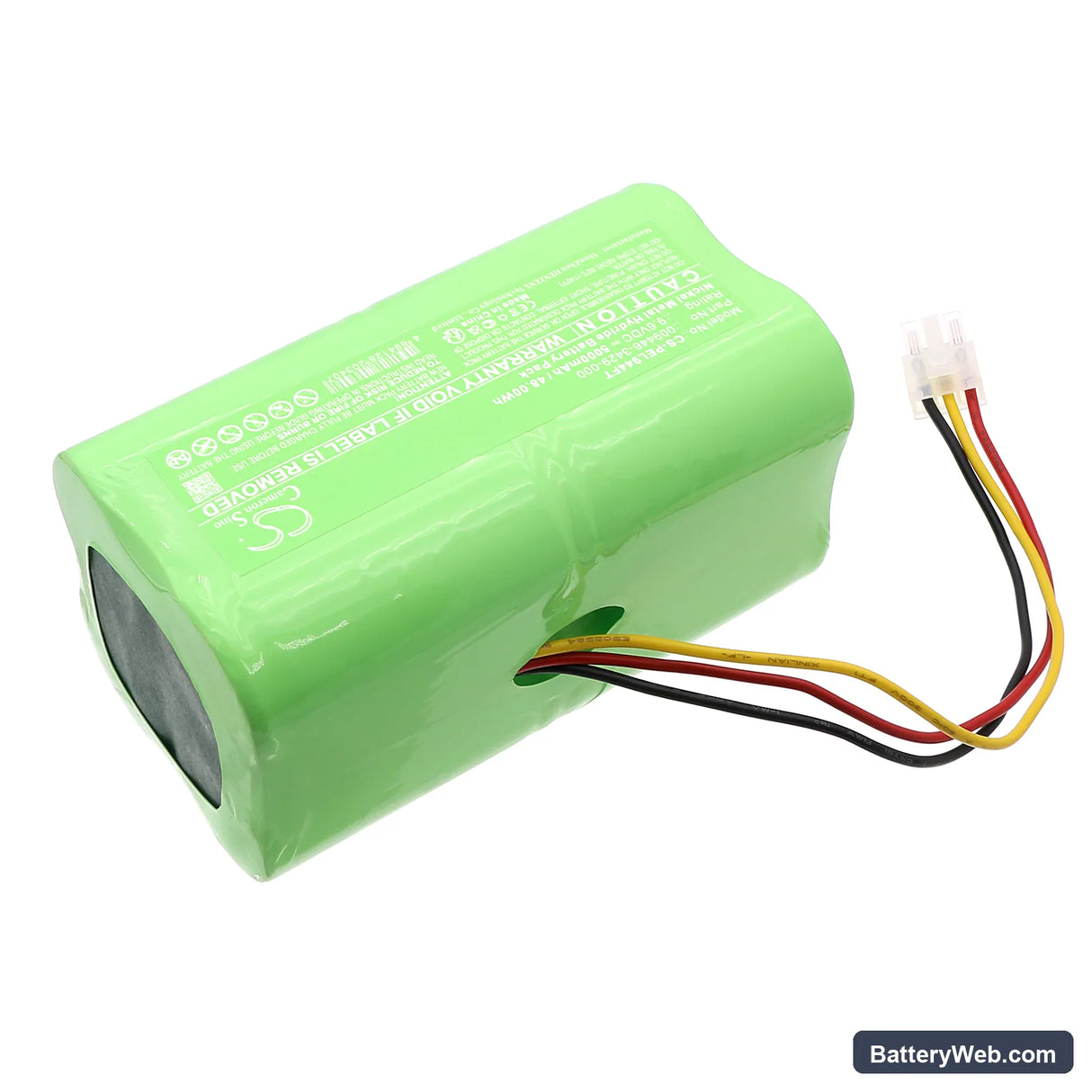Pelican 9440 Remote Area Lighting System Replacement Battery, 9.6V, 5000mAh, Ni-MH 2
