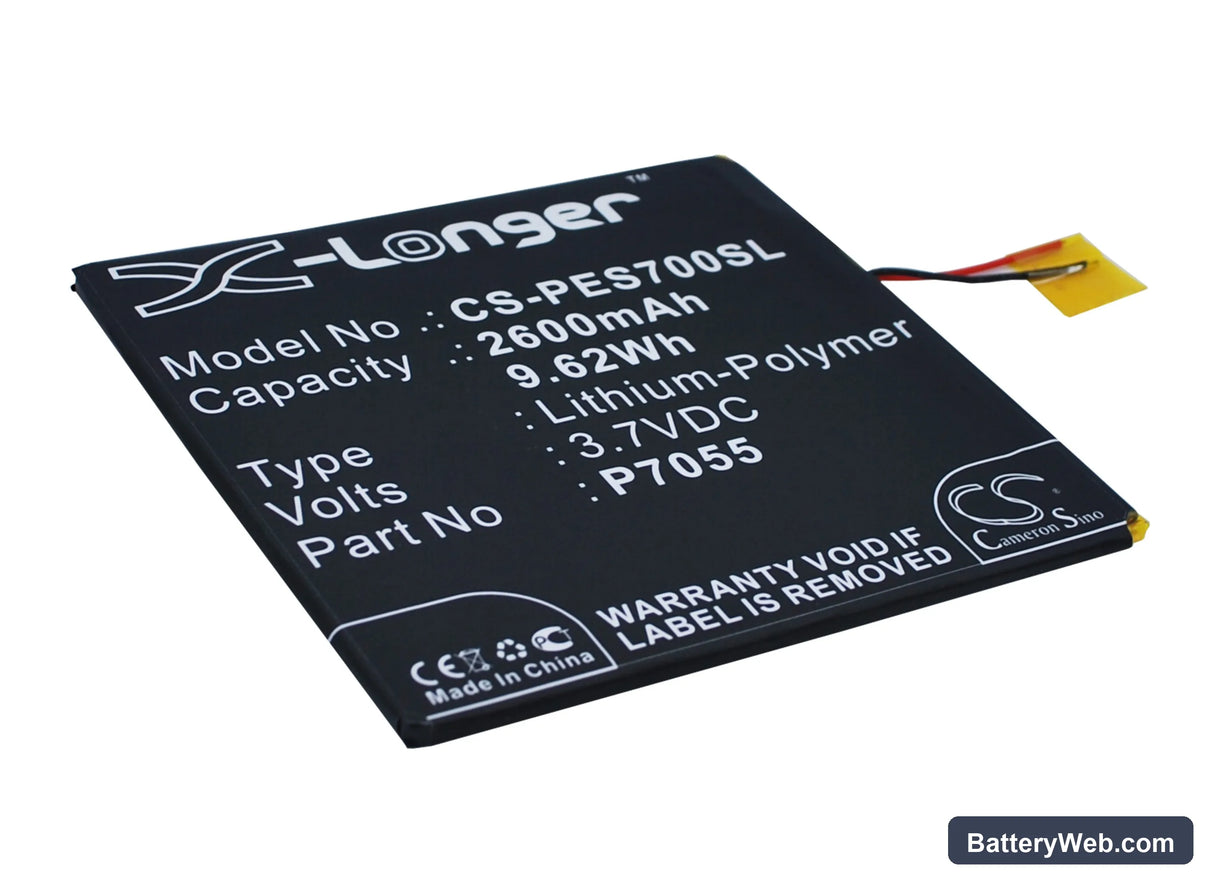 POSH Equal Replacement Battery, 3.7V, 2600mAh, Li-Polymer 2