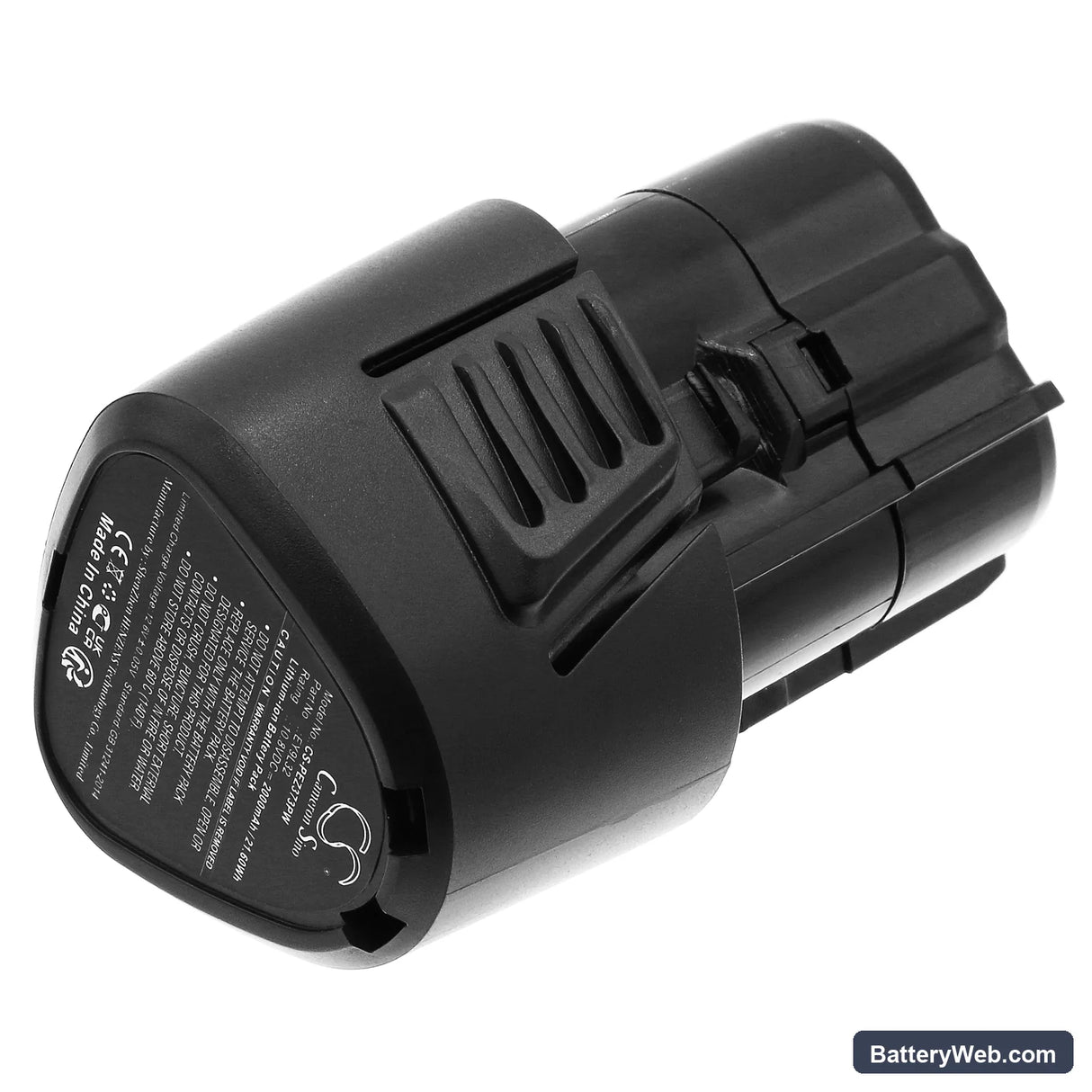Panasonic EY3732 Replacement Battery, 10.8V, 2000mAh, Li-ion 3