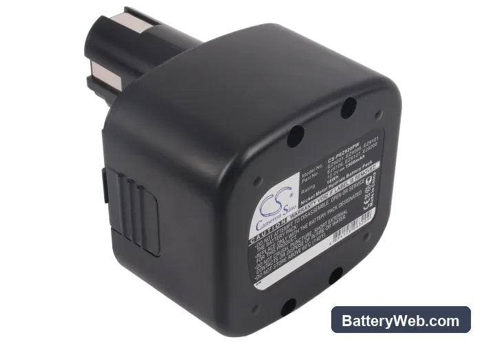 Panasonic EZ3570 Replacement Battery, 12V, 1500mAh, Ni-MH 4