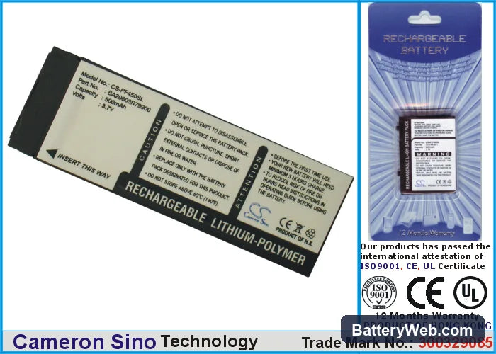 Creative MuMo slim Replacement Battery, 3.7V, 500mAh, Li-Polymer 1