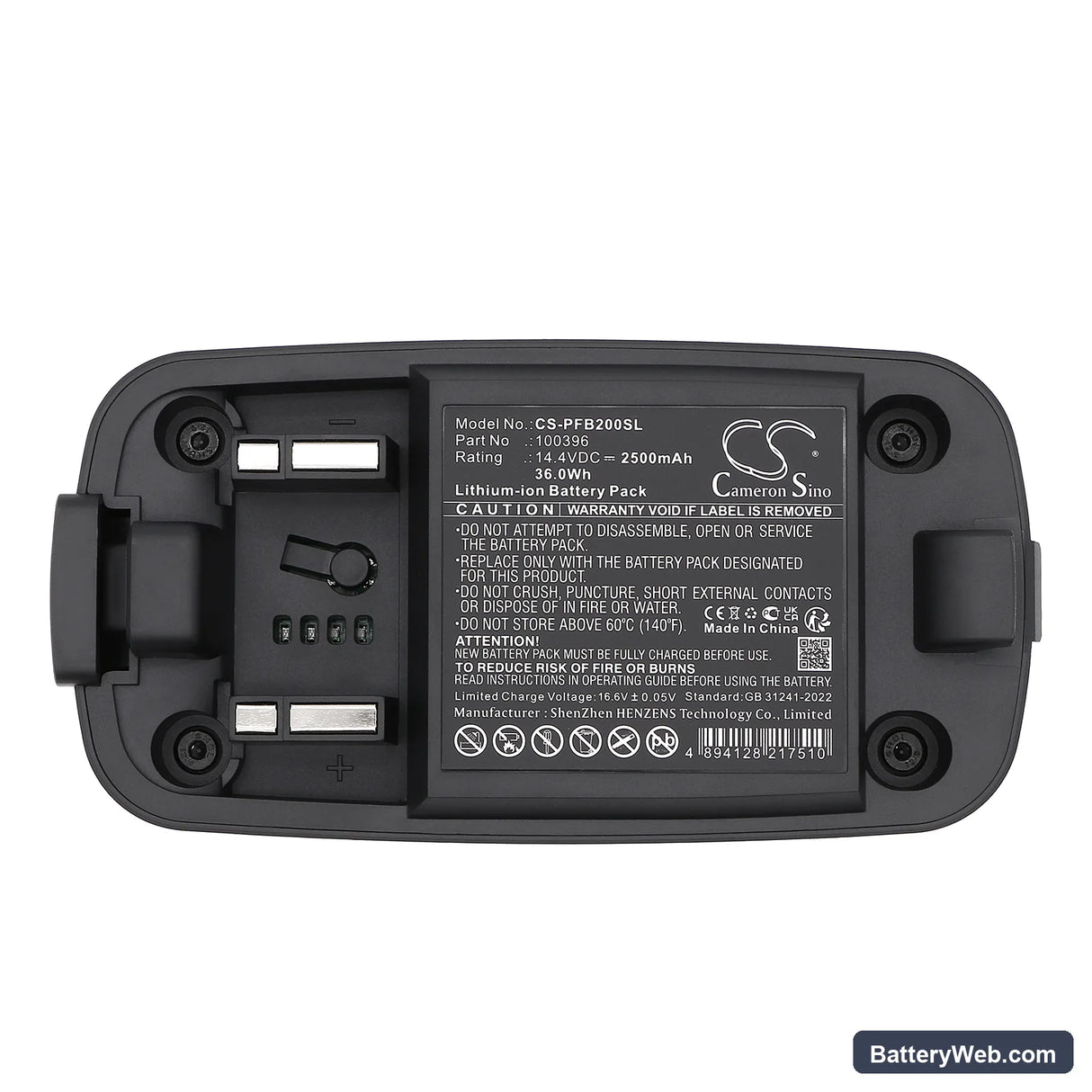 Profoto B2 Replacement Battery, 14.4V, 2500mAh, Li-ion 6