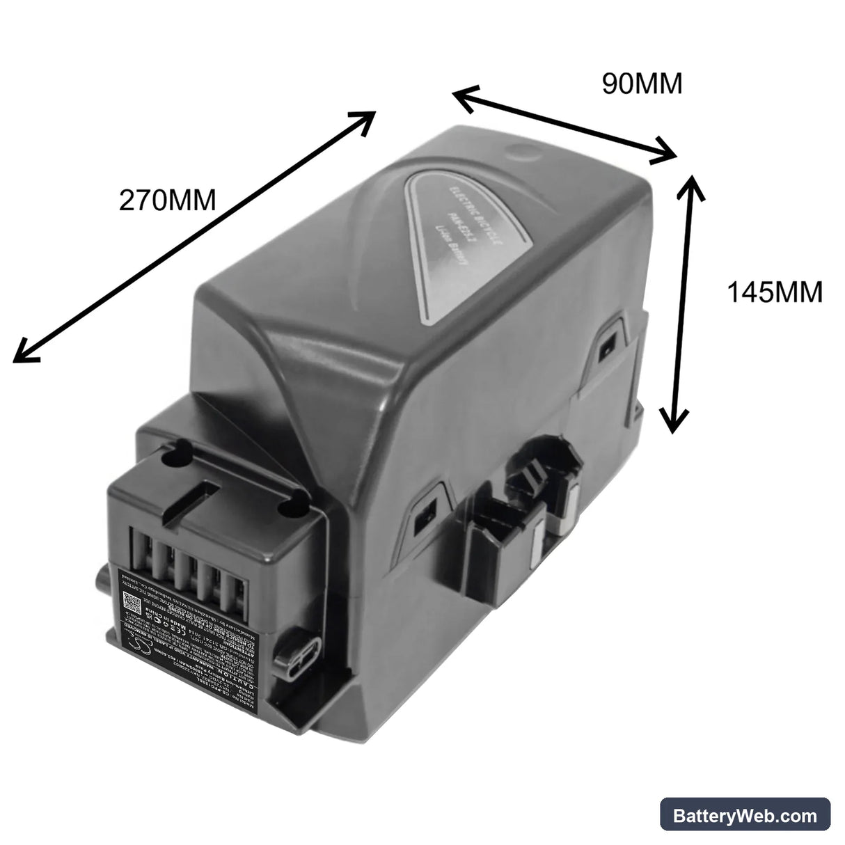 Panasonic Flyer C10 HS Replacement Battery, 25.2V, 18000mAh, Li-ion 5