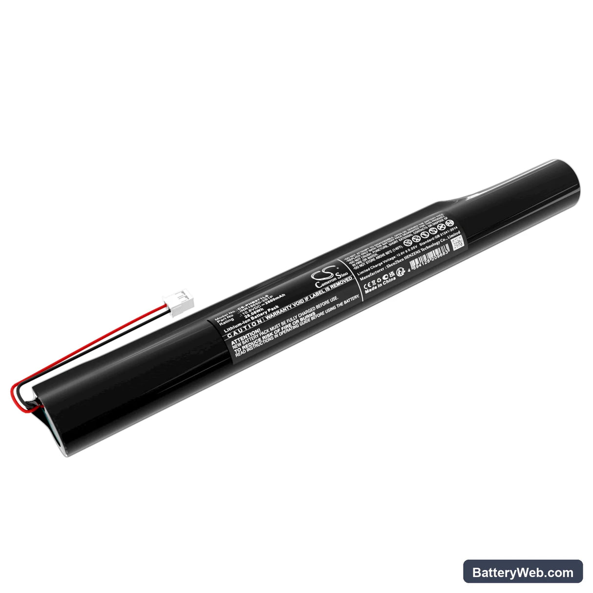Philips Bodine 442240938971 Replacement Battery, 10.8V, 2600mAh, Li-ion 1