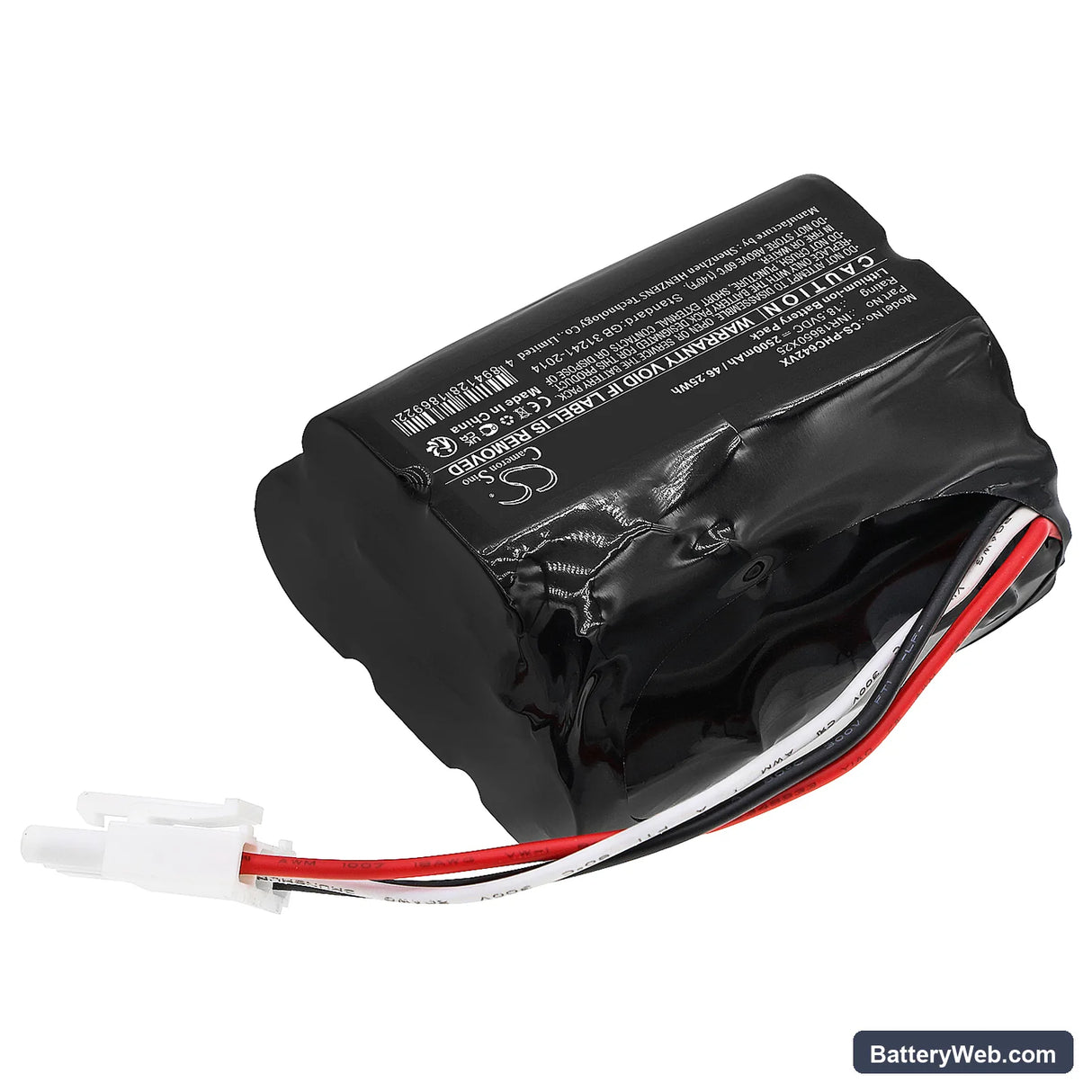 Philips FC6401 Replacement Battery, 18.5V, 2500mAh, Li-ion 2