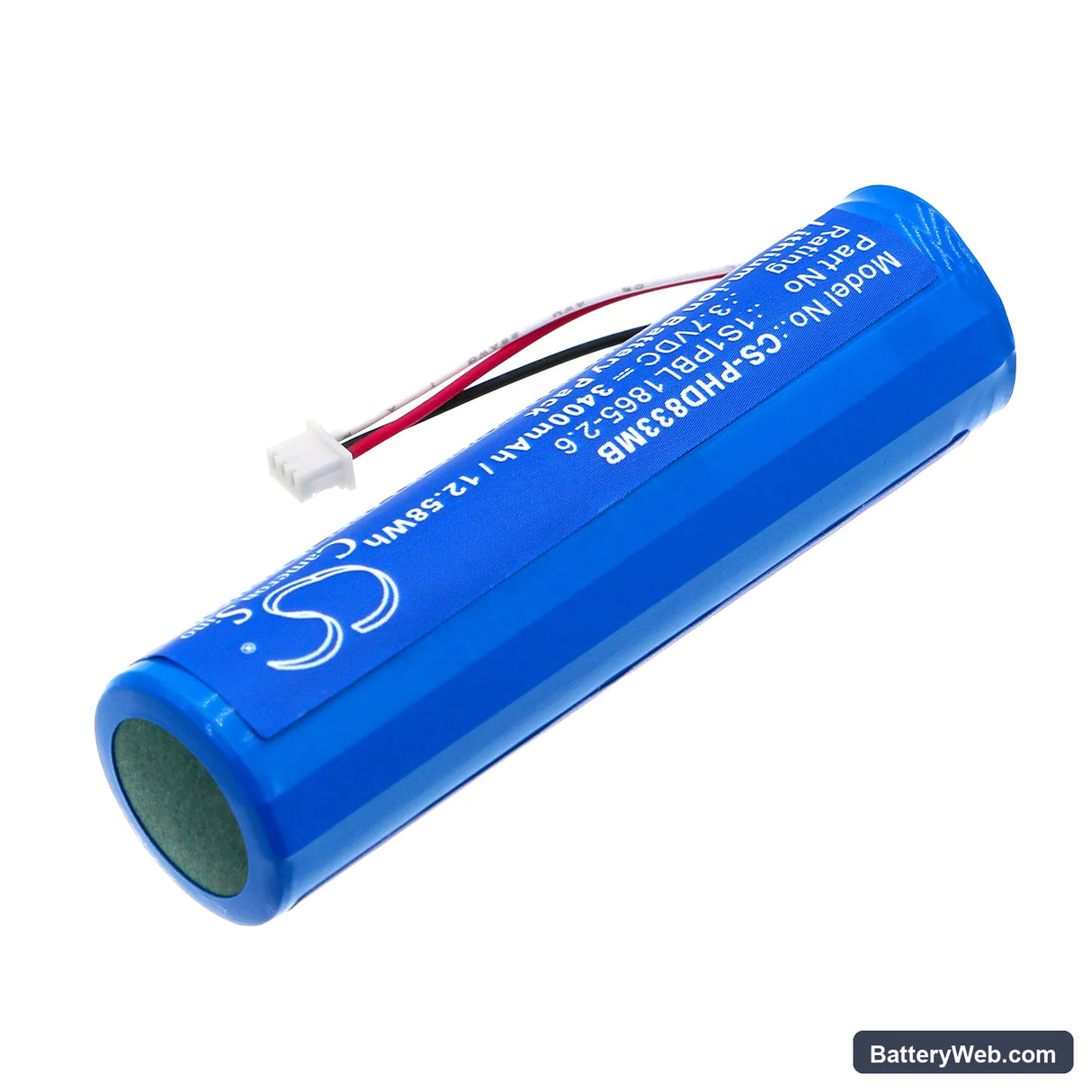 Philips Avent SCD833 Replacement Battery, 3.7V, 3400mAh, Li-ion 2