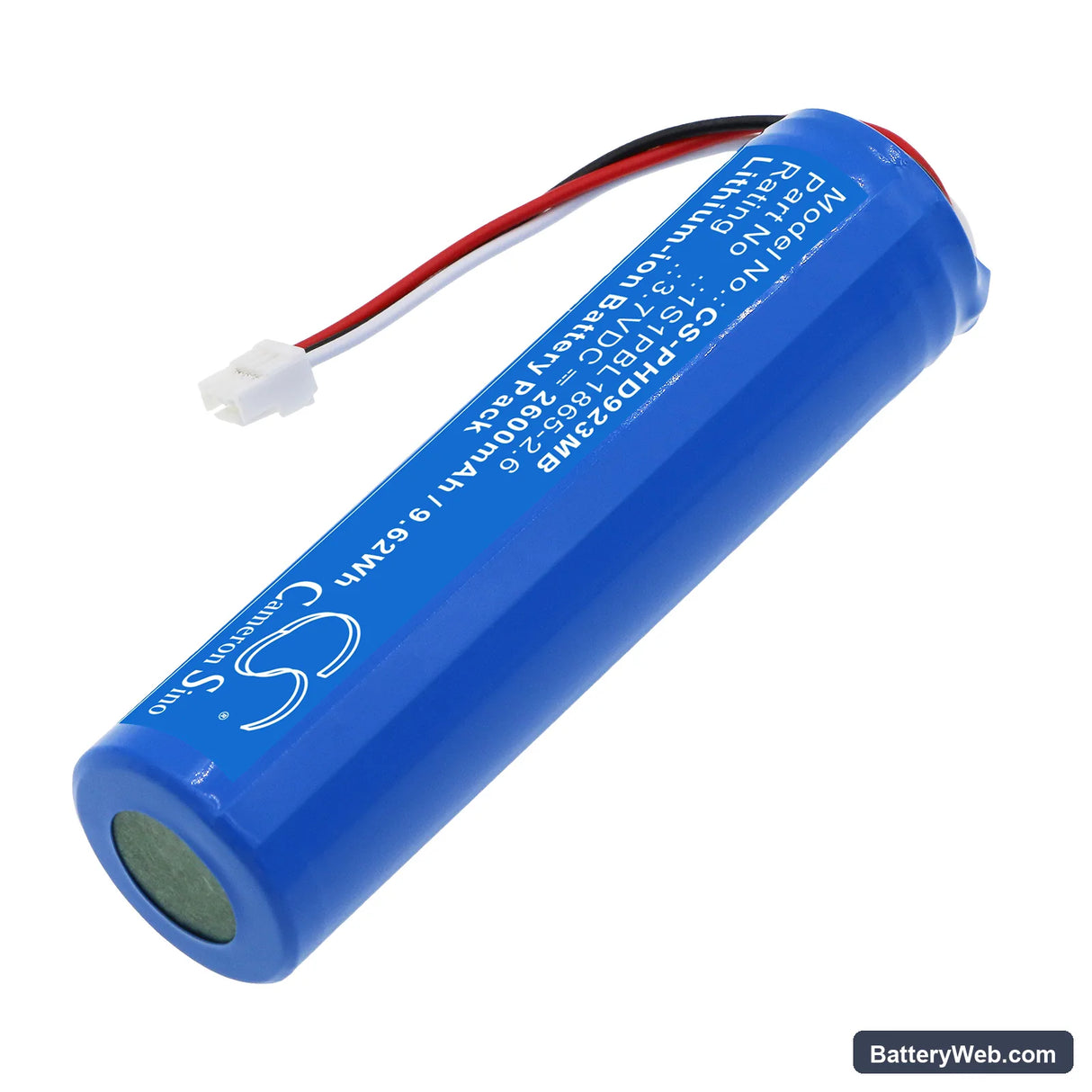 Philips Avent SCD923P Replacement Battery, 3.7V, 2600mAh, Li-ion 2