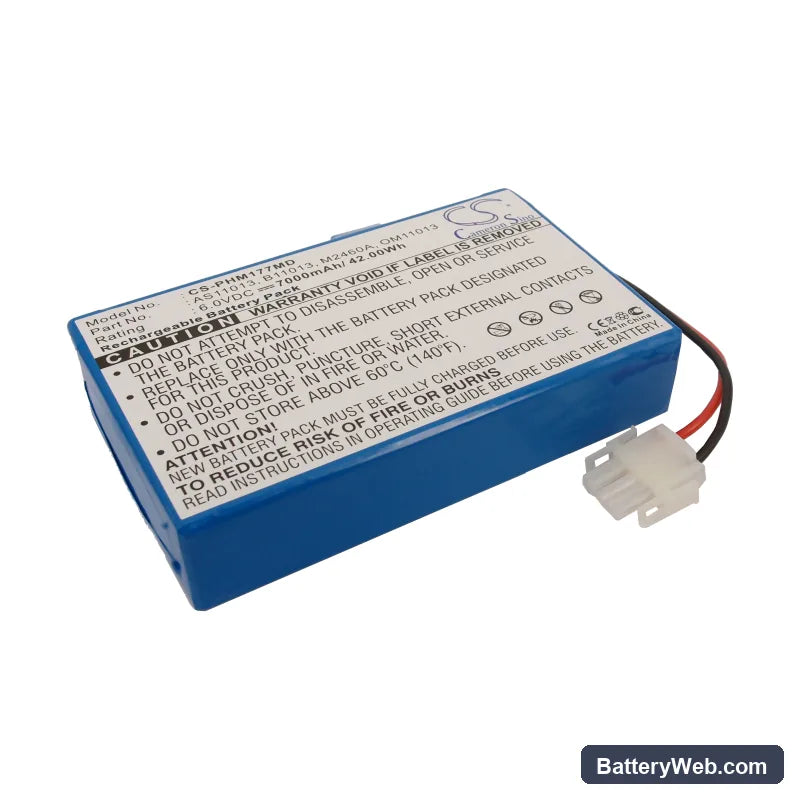 Philips Medical Syste 100 Replacement Battery, 6V, 7000mAh, Sealed Lead Acid 1