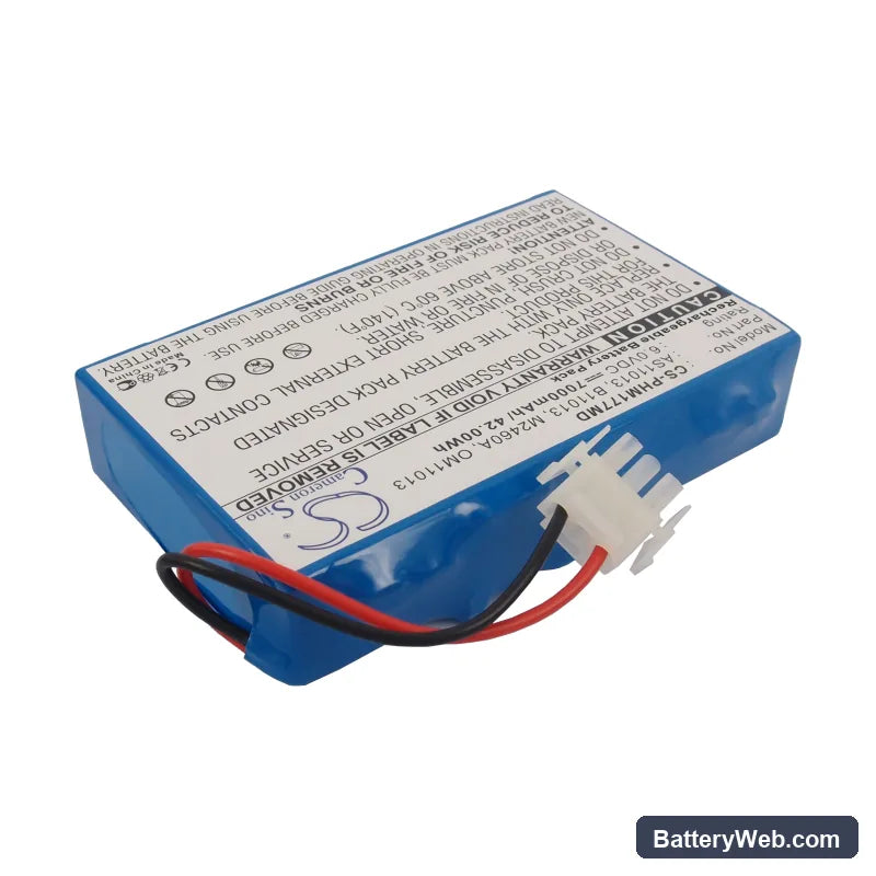 Philips Medical Syste 100 Replacement Battery, 6V, 7000mAh, Sealed Lead Acid 2