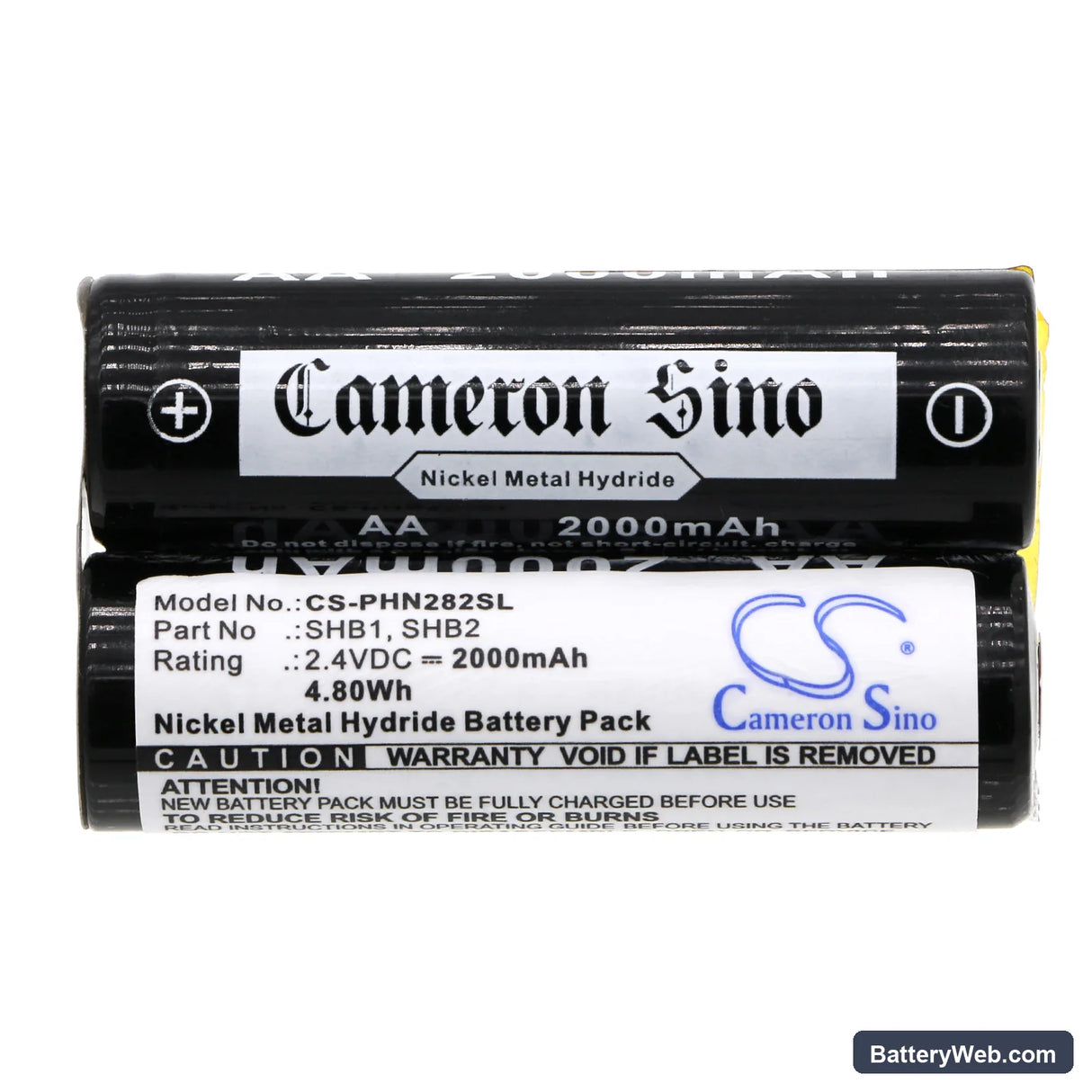 Remington R-9100TLT Replacement Battery, 2.4V, 2000mAh, Ni-MH 5
