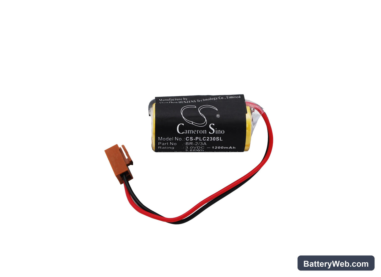 Panasonic BR2/3A Replacement Battery, 3V, 1200mAh, Li-MnO2 5