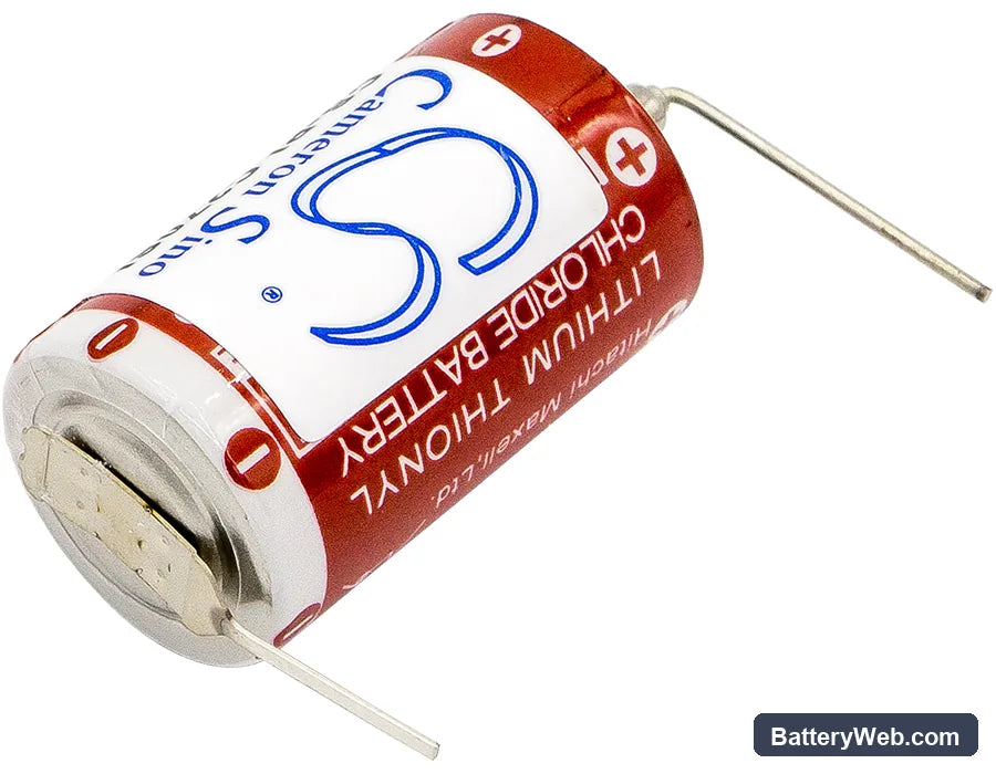 Maxell ER3 Replacement Battery, 3.6V, 1100mAh, Li-SOCl2 2
