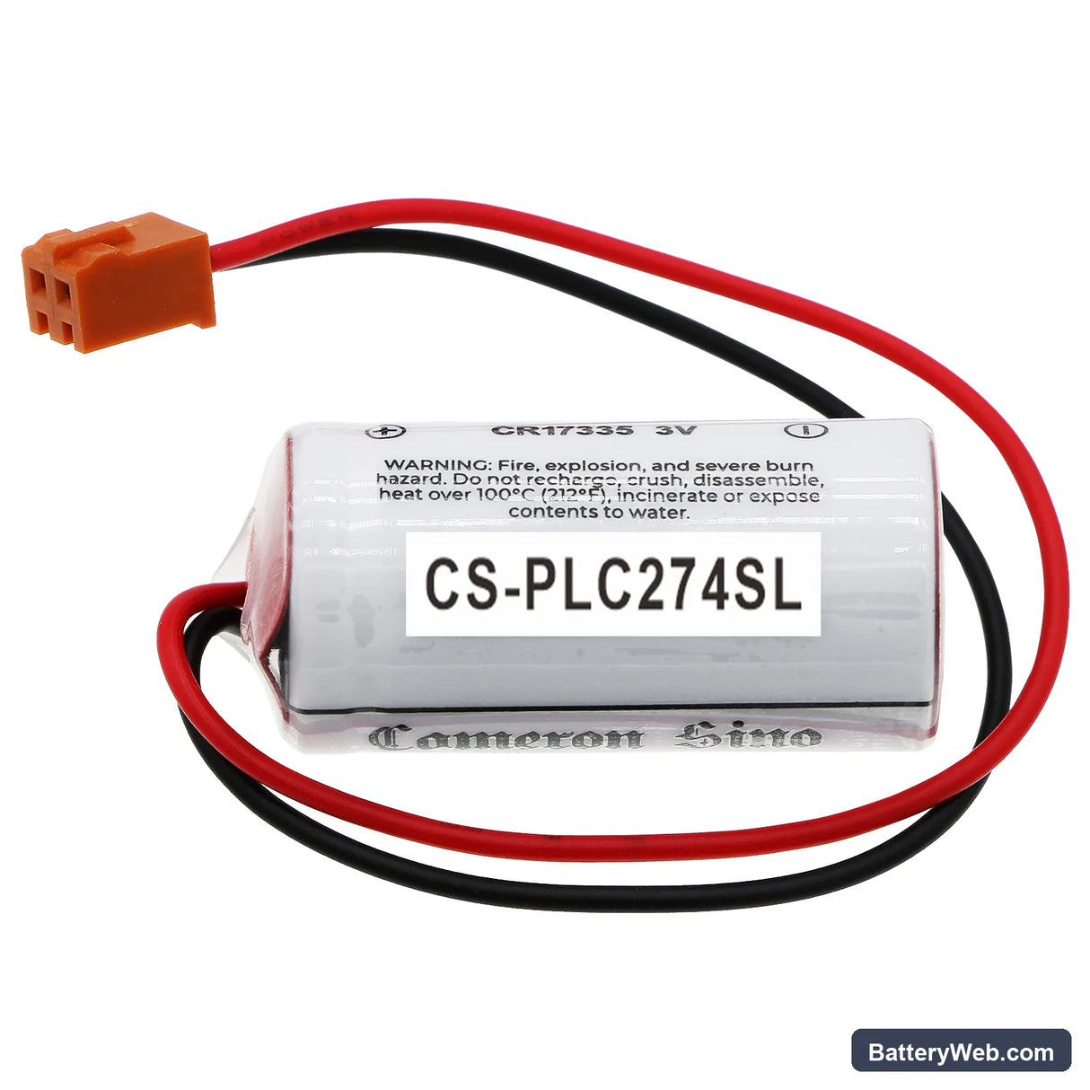 Panasonic COMP-239 Replacement Battery, 3V, 1200mAh, Li-MnO2 3