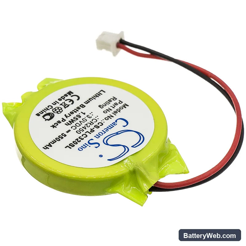 Panasonic FP-X series controllers Replacement Battery, 3V, 550mAh, Lithium 2