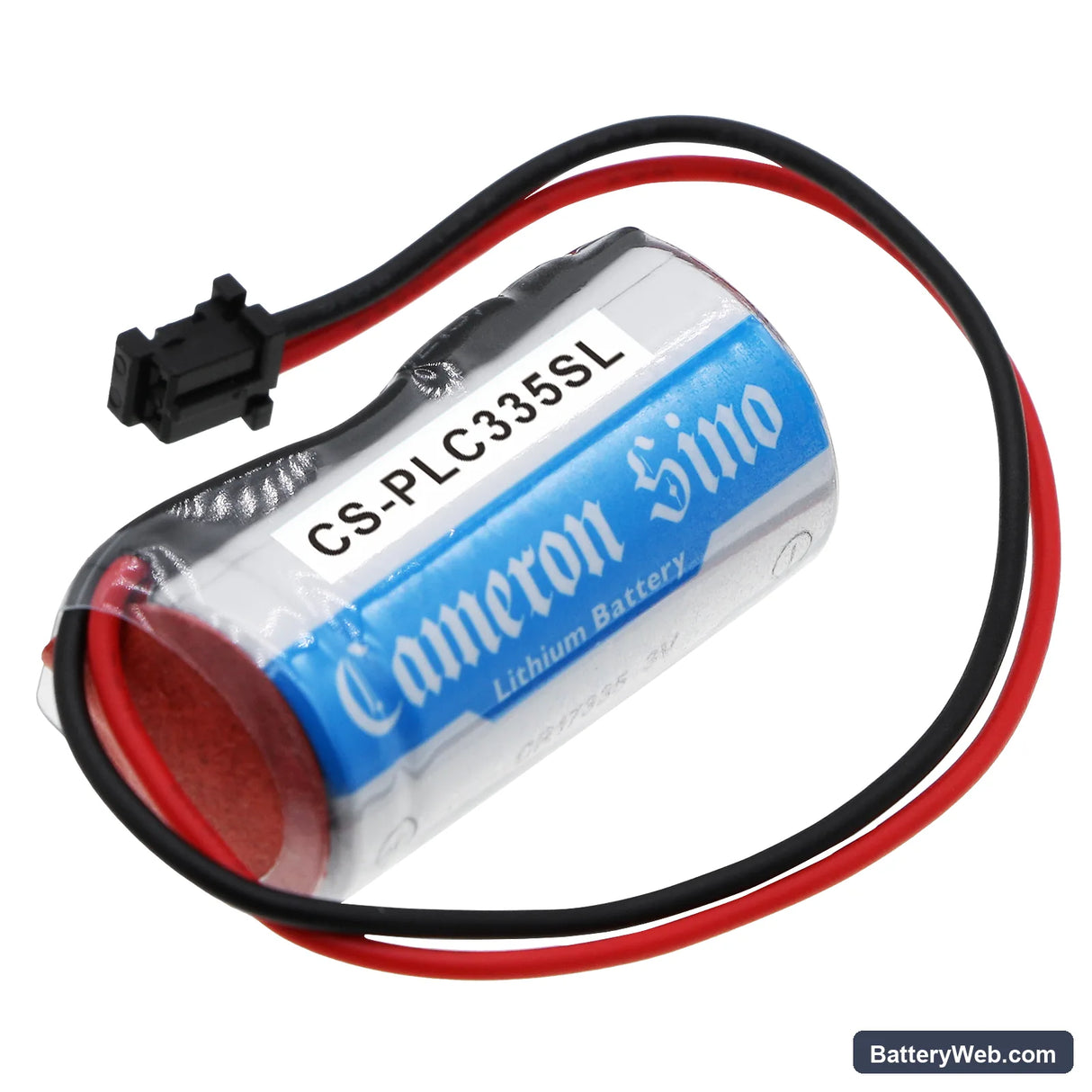 Sanyo CR17335SE-R Replacement Battery, 3V, 1800mAh, Li-MnO2 1