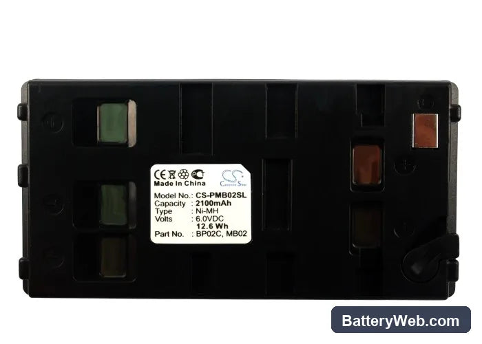 Duracell Replacement Battery, 6V, 2100mAh, Ni-MH 5