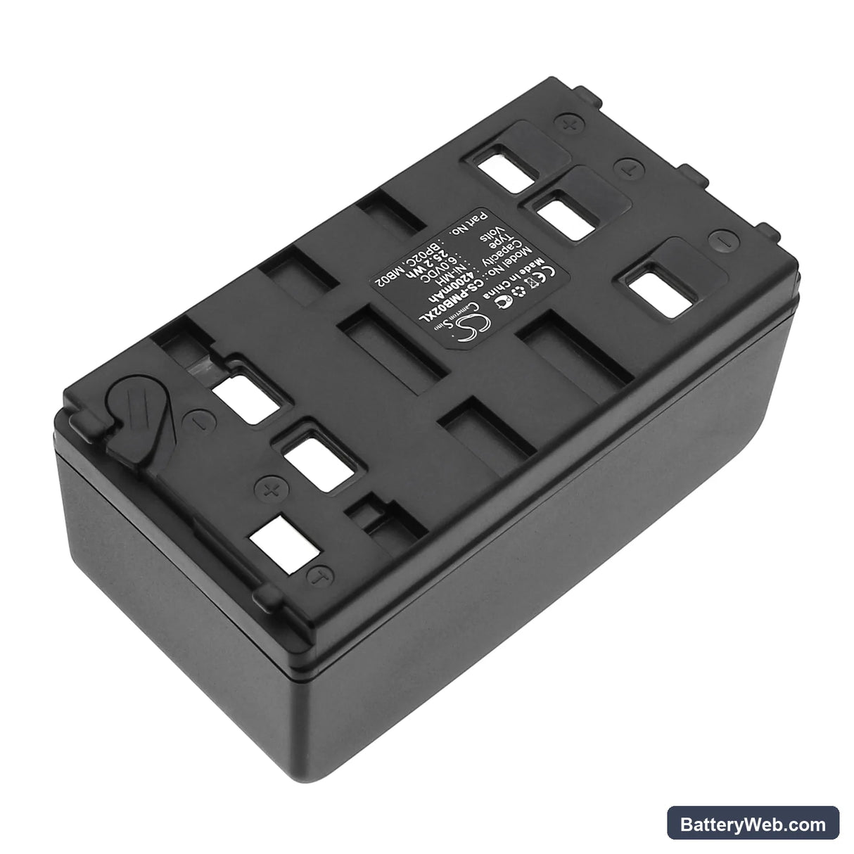 Pentax R100 Replacement Battery, 6V, 4200mAh, Ni-MH 2