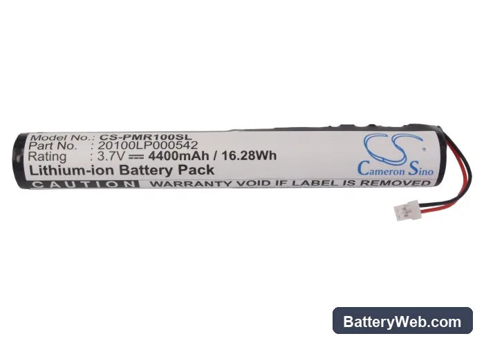 Pure Move radio Replacement Battery, 3.7V, 4400mAh, Li-ion 3