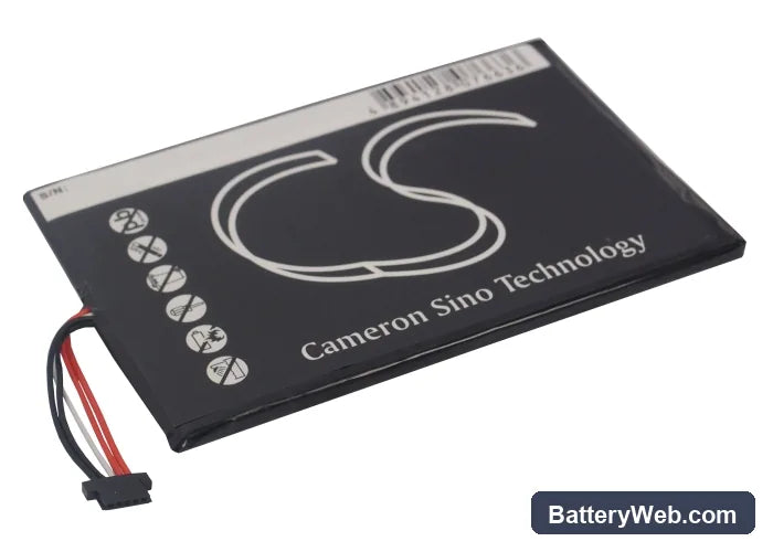 Pandigital Novel 9 Replacement Battery, 3.7V, 3000mAh, Li-Polymer 4