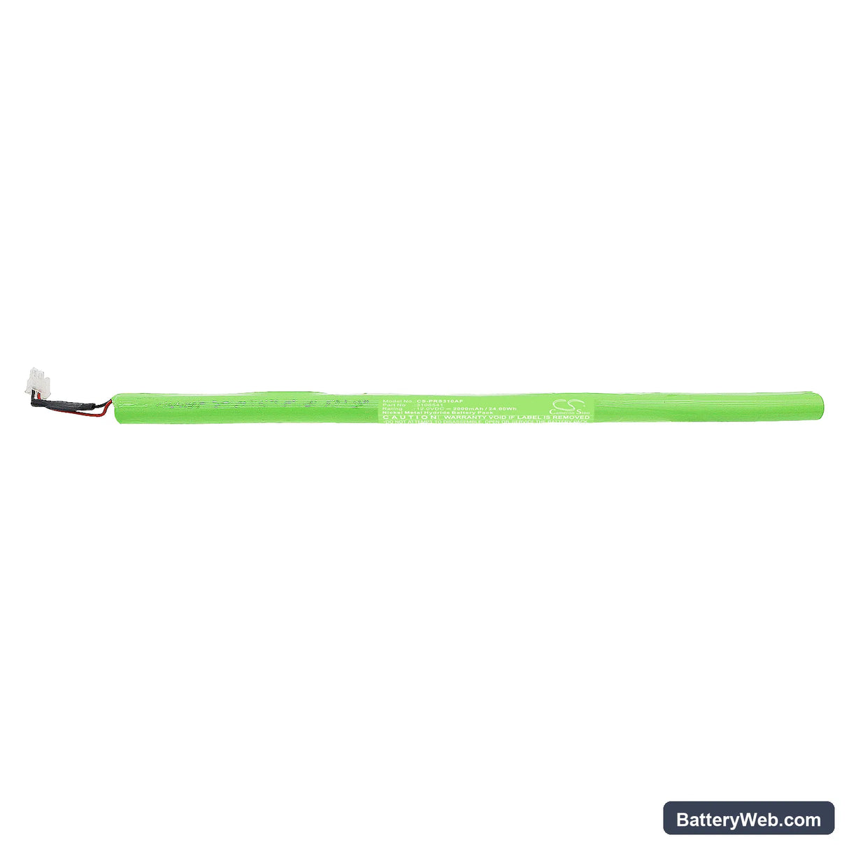 Profalux Presto sola Replacement Battery, 12V, 2000mAh, Ni-MH 3