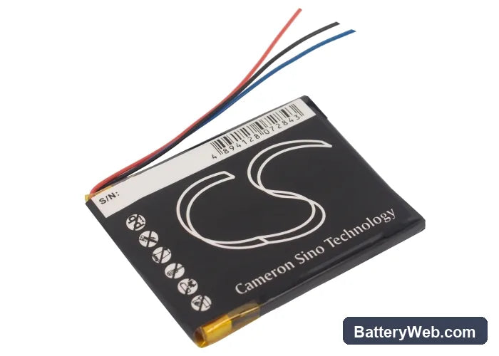 Philips GoGear Muse Replacement Battery, 3.7V, 1400mAh, Li-Polymer 3