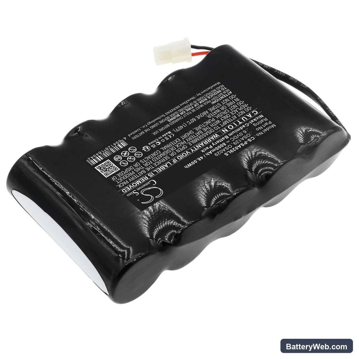 PowerSonic A13146-4 Replacement Battery, 6V, 8000mAh, Ni-CD 2