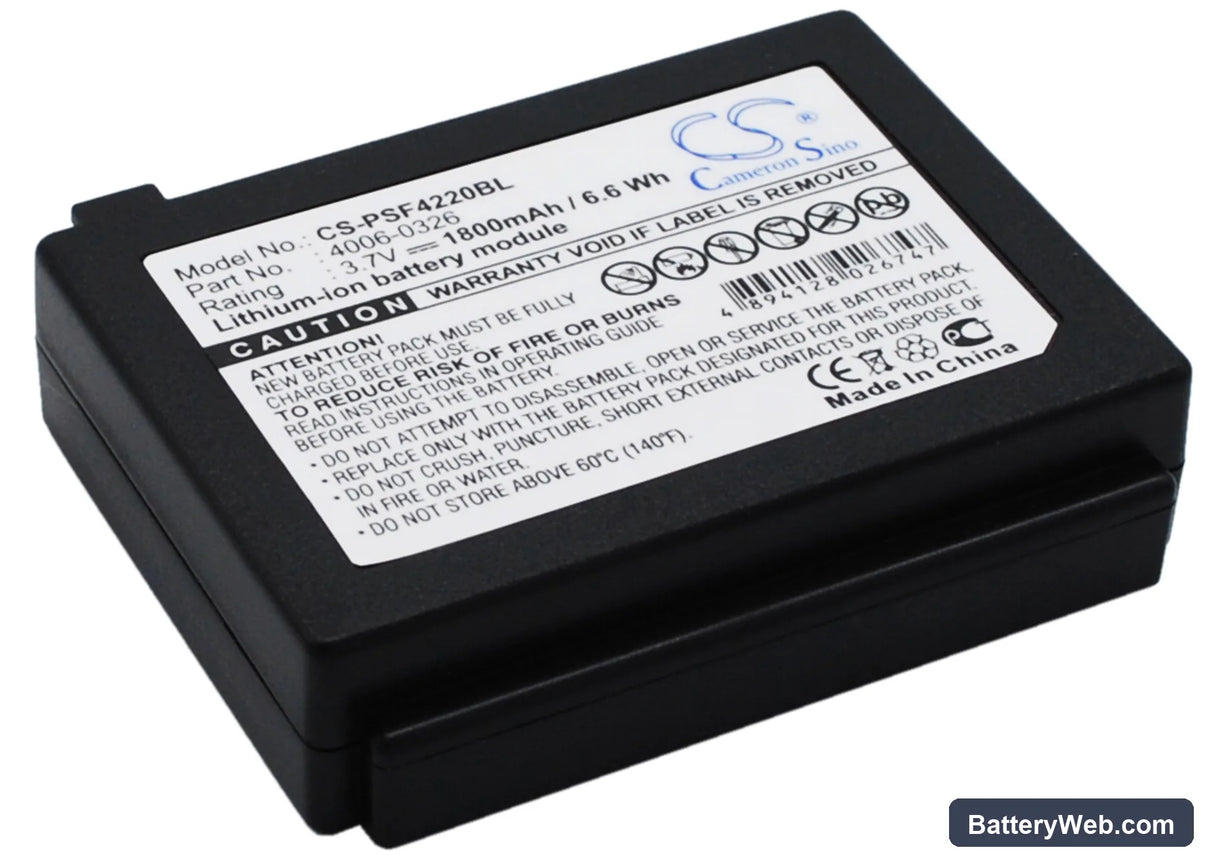 PSC Falcon 4220 Replacement Battery, 3.7V, 1800mAh, Li-ion 2
