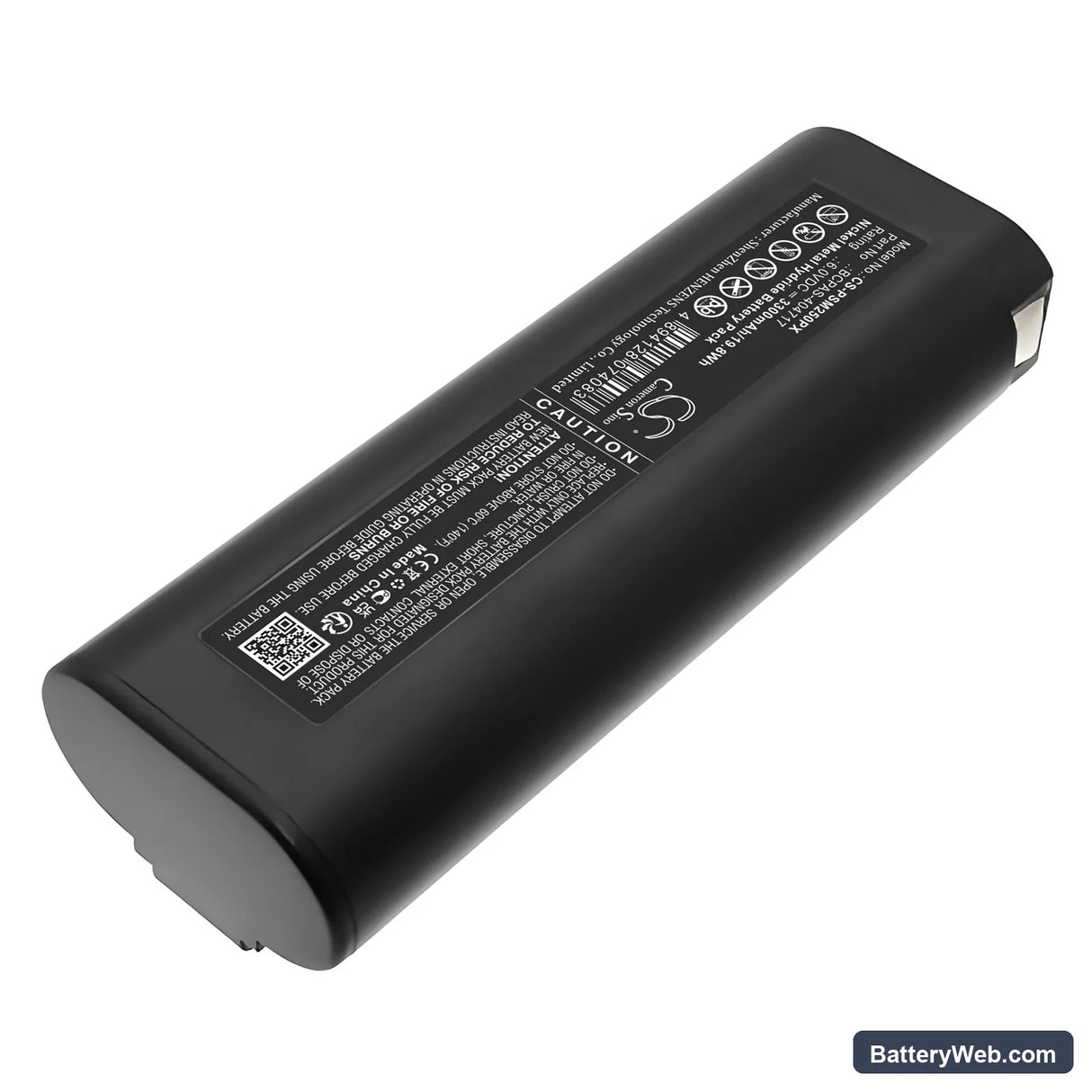 Paslode IM350ct Replacement Battery, 6V, 3300mAh, Ni-MH 2