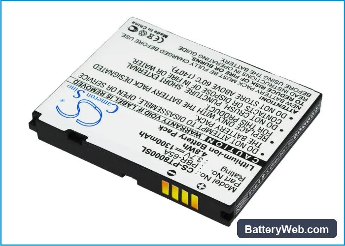 Pantech Crossover Replacement Battery, 3.7V, 1300mAh, Li-ion 2