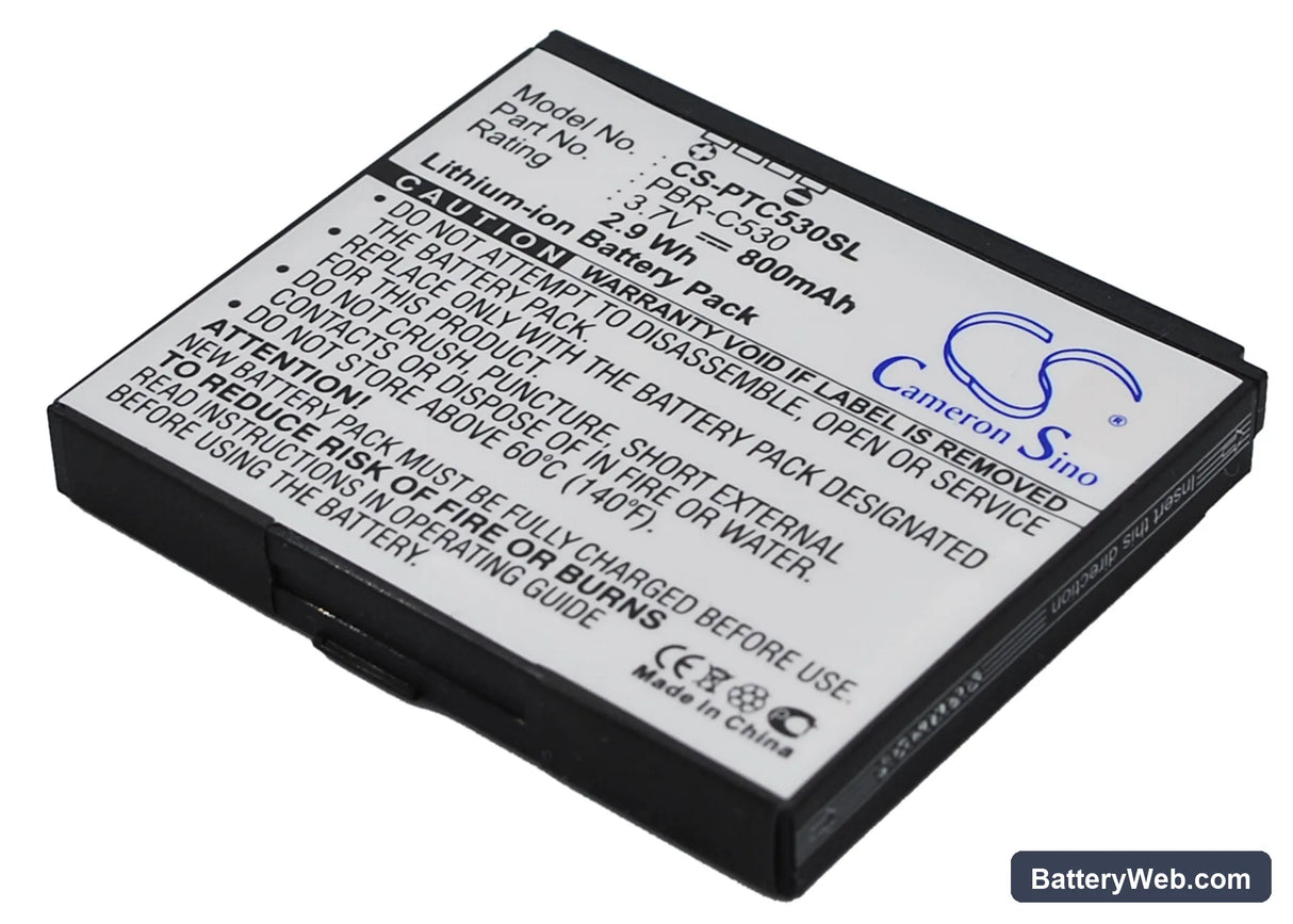 Pantech Reveal C790 Aladdin Replacement Battery, 3.7V, 800mAh, Li-ion 2