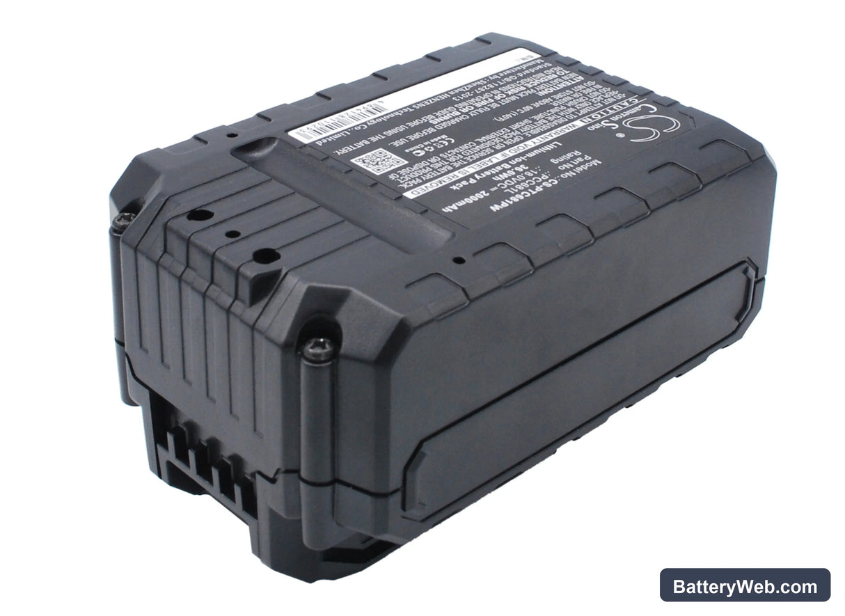 Stanley FMC625D2 Replacement Battery, 18V, 2000mAh, Li-ion 2