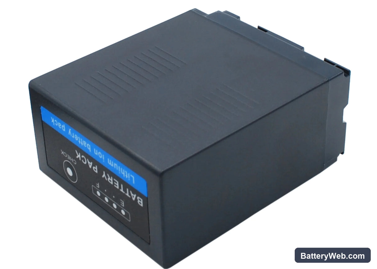 Panasonic AG-DVC62 Replacement Battery, 7.4V, 7800mAh, Li-ion 3