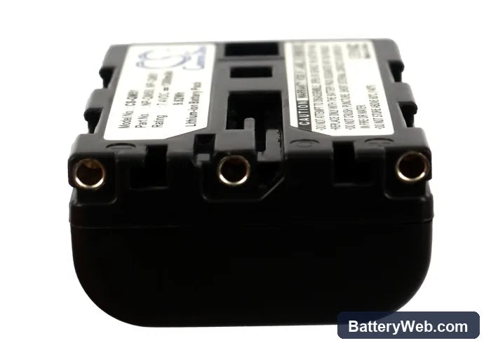 Sony DCR-DVD300 Replacement Battery, 7.4V, 1300mAh, Li-ion 5