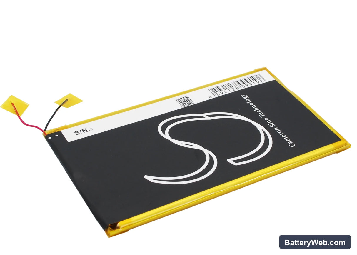RCA RCT6203W46 Replacement Battery, 3.7V, 4200mAh, Li-Polymer 4
