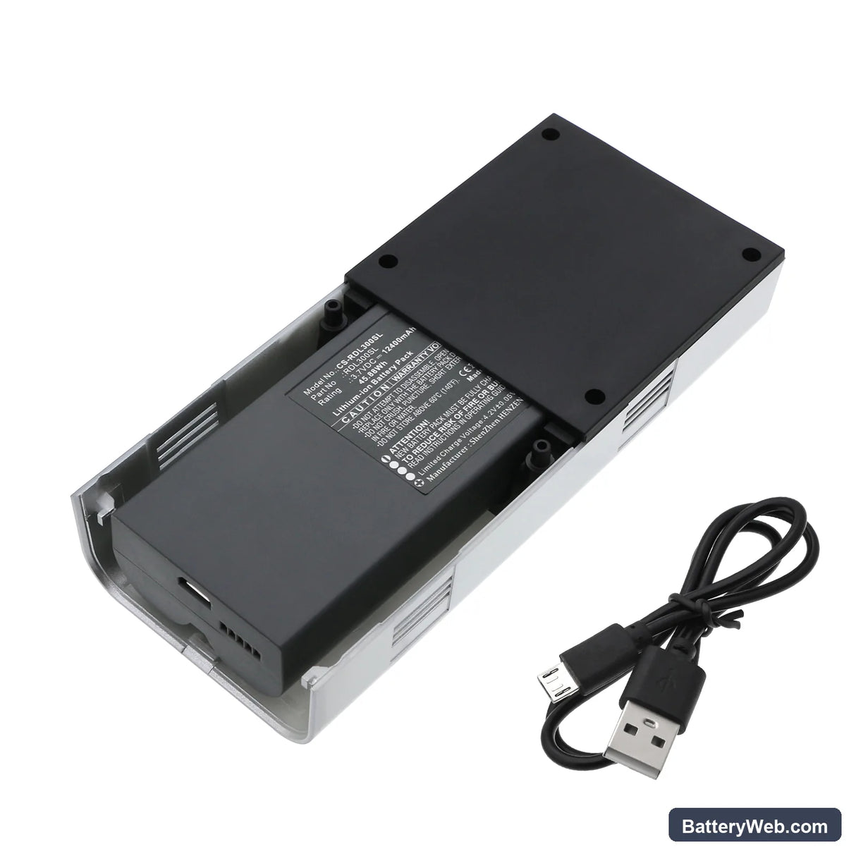 Ring Video Doorbell Replacement Battery, 3.7V, 12400mAh, Li-ion 5