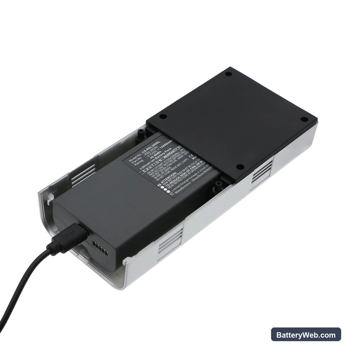 Ring Video Doorbell Replacement Battery, 3.7V, 12400mAh, Li-ion 7