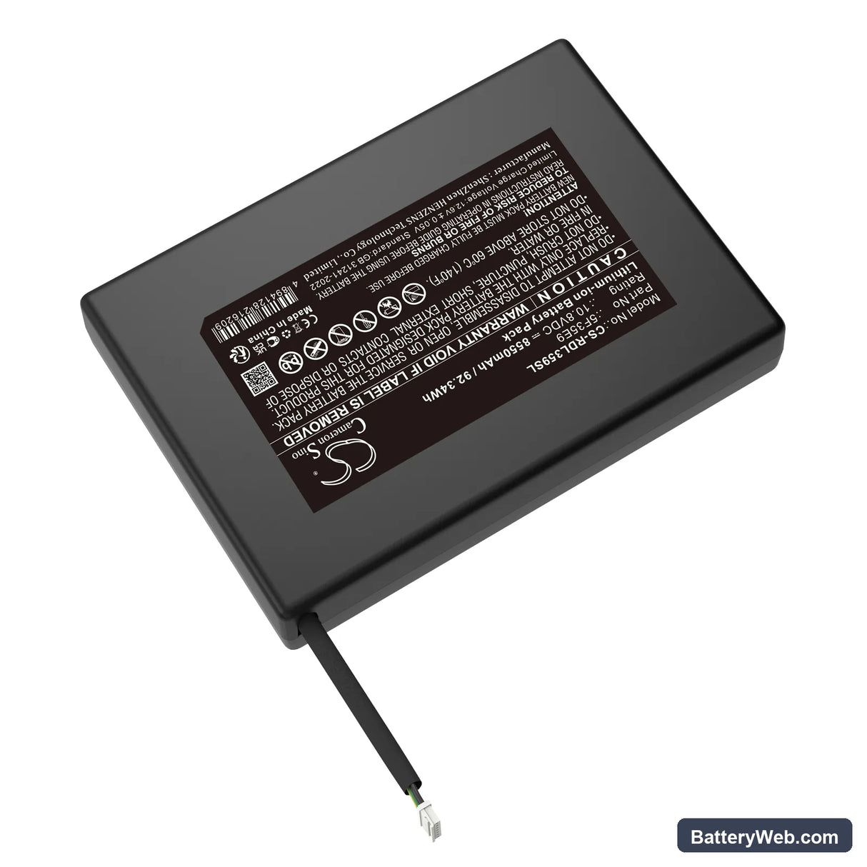 Ring Ring power pack Replacement Battery, 10.8V, 8550mAh, Li-ion 2